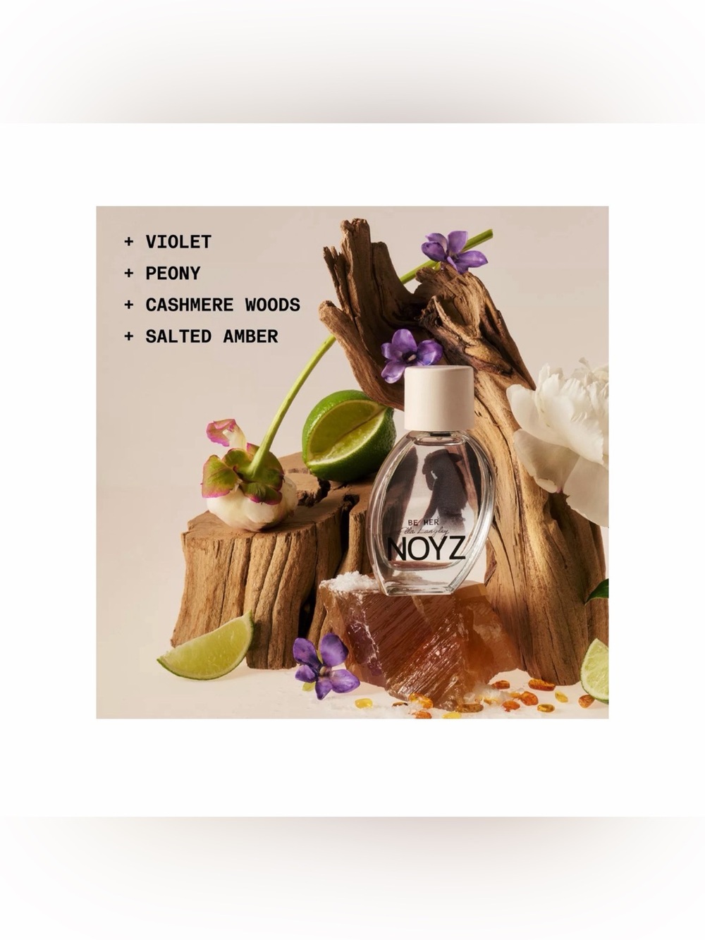 NOYZ Be Her by Ella Langley Eau de Parfum - Clear Bottle with White Cap - Picture 9 of 10
